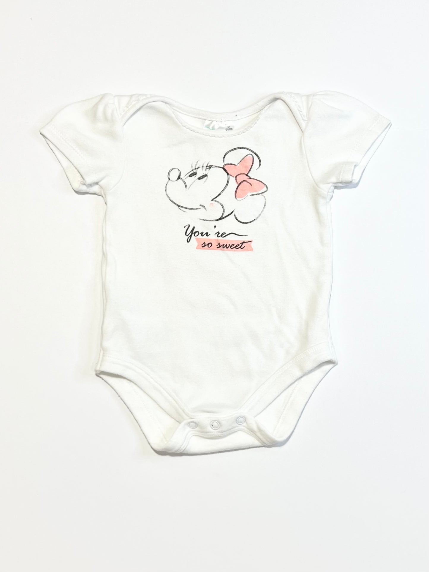 Minnie bodysuit - Size 6-9 months