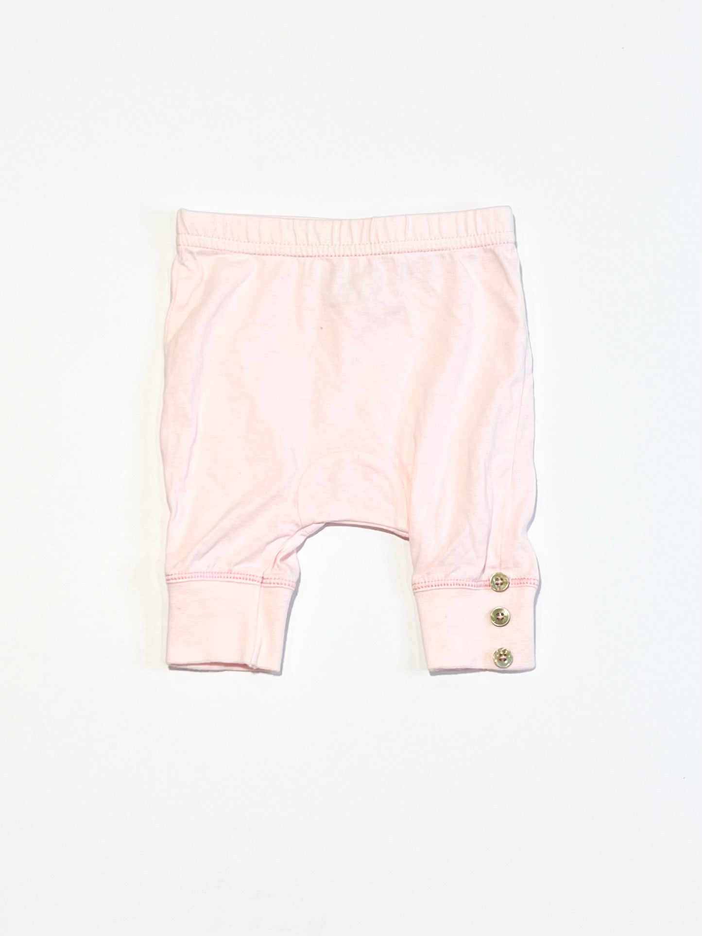 Pink jersey pants - Size 0000