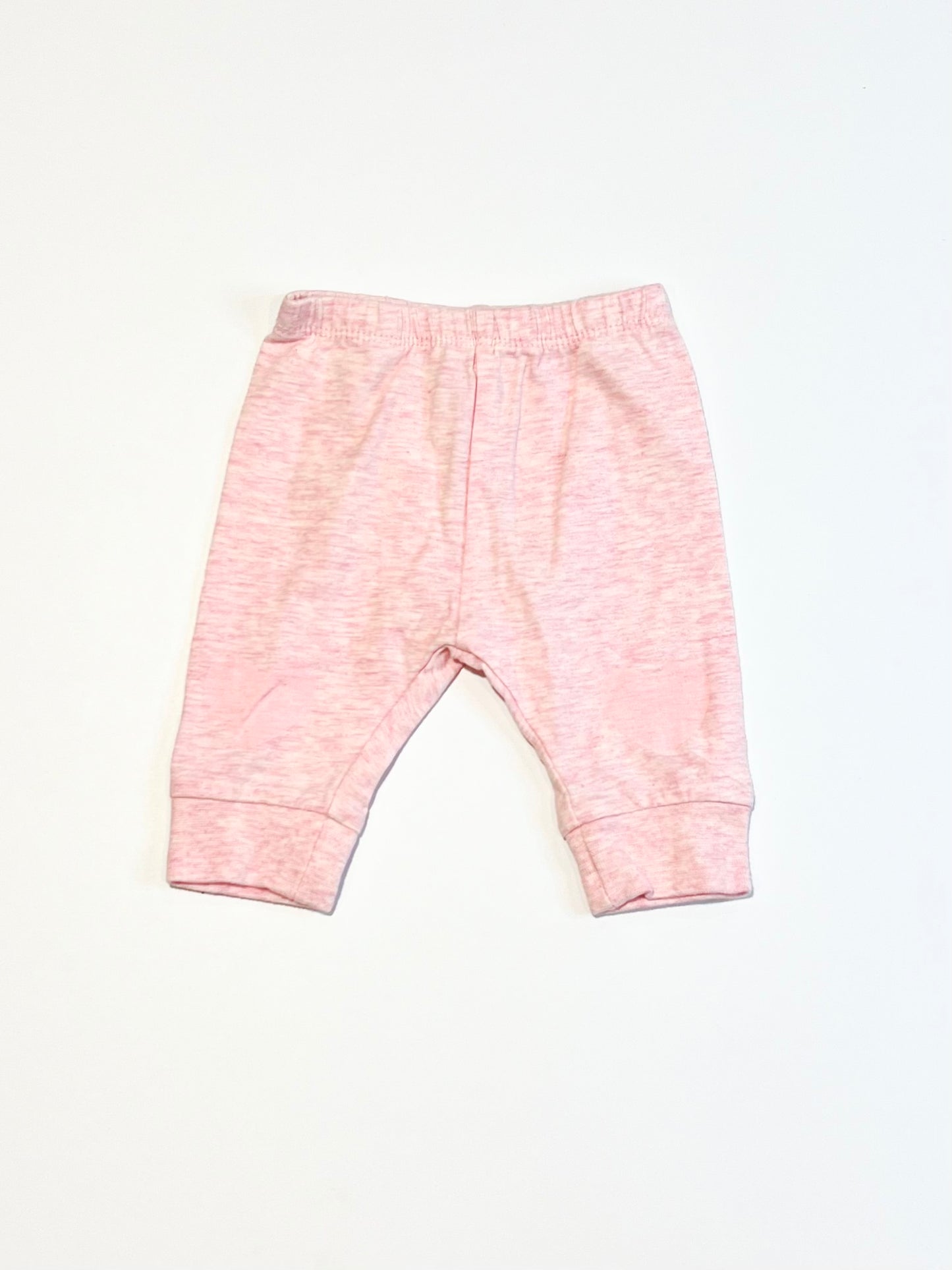 Pink heart leggings - Size 0000