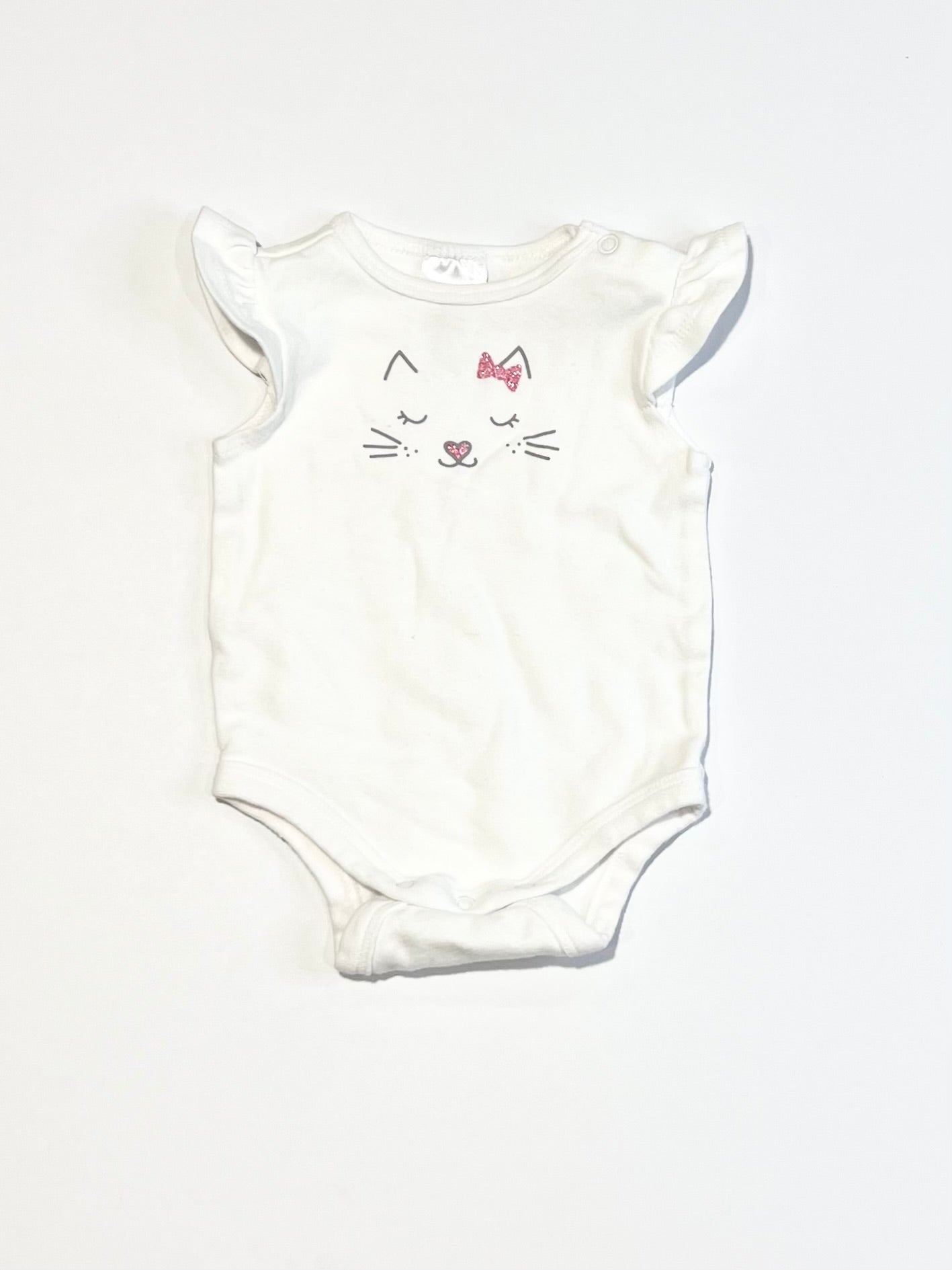 White cat bodysuit - Size 0000