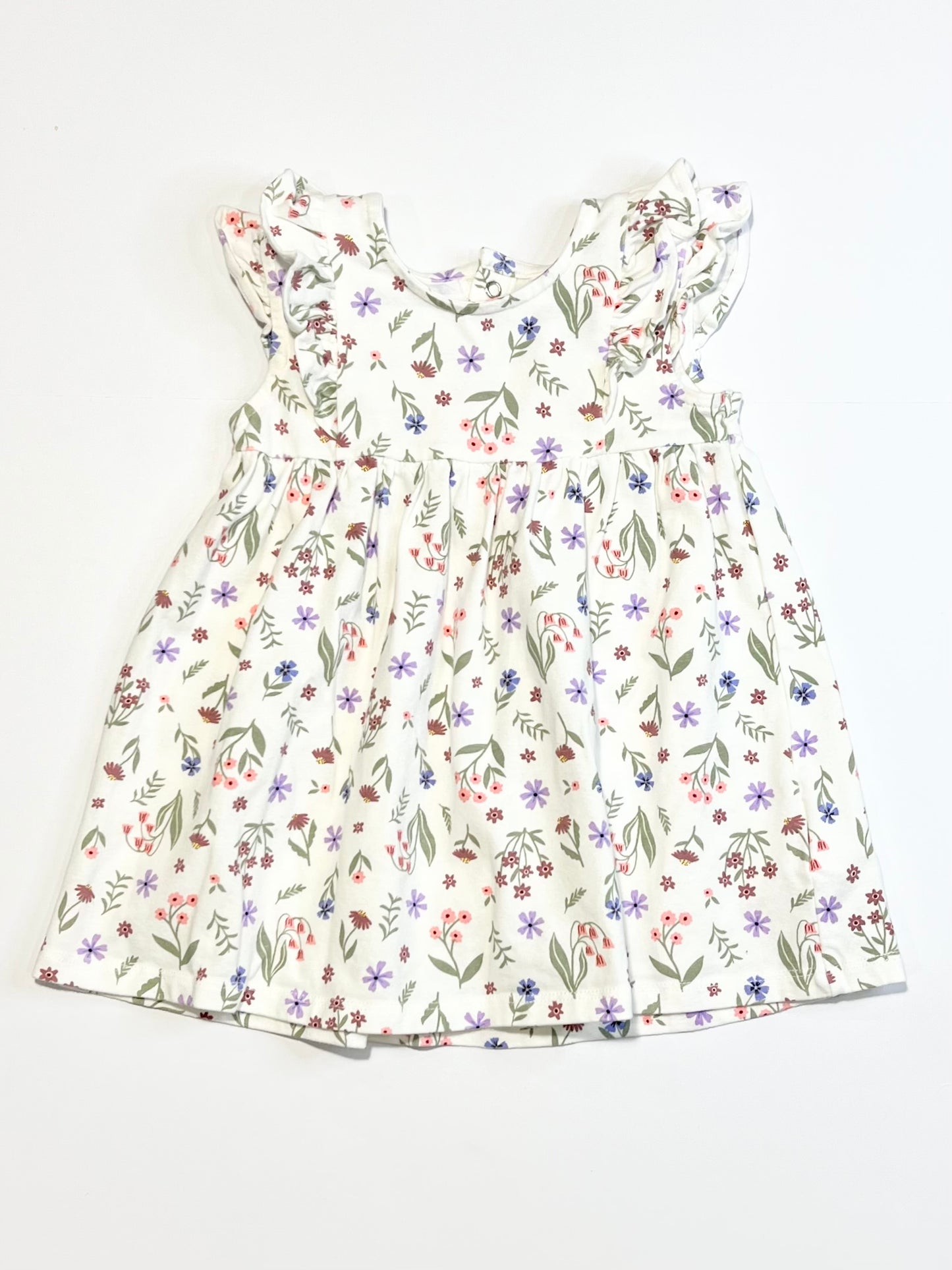 Floral jersey dress - Size 0