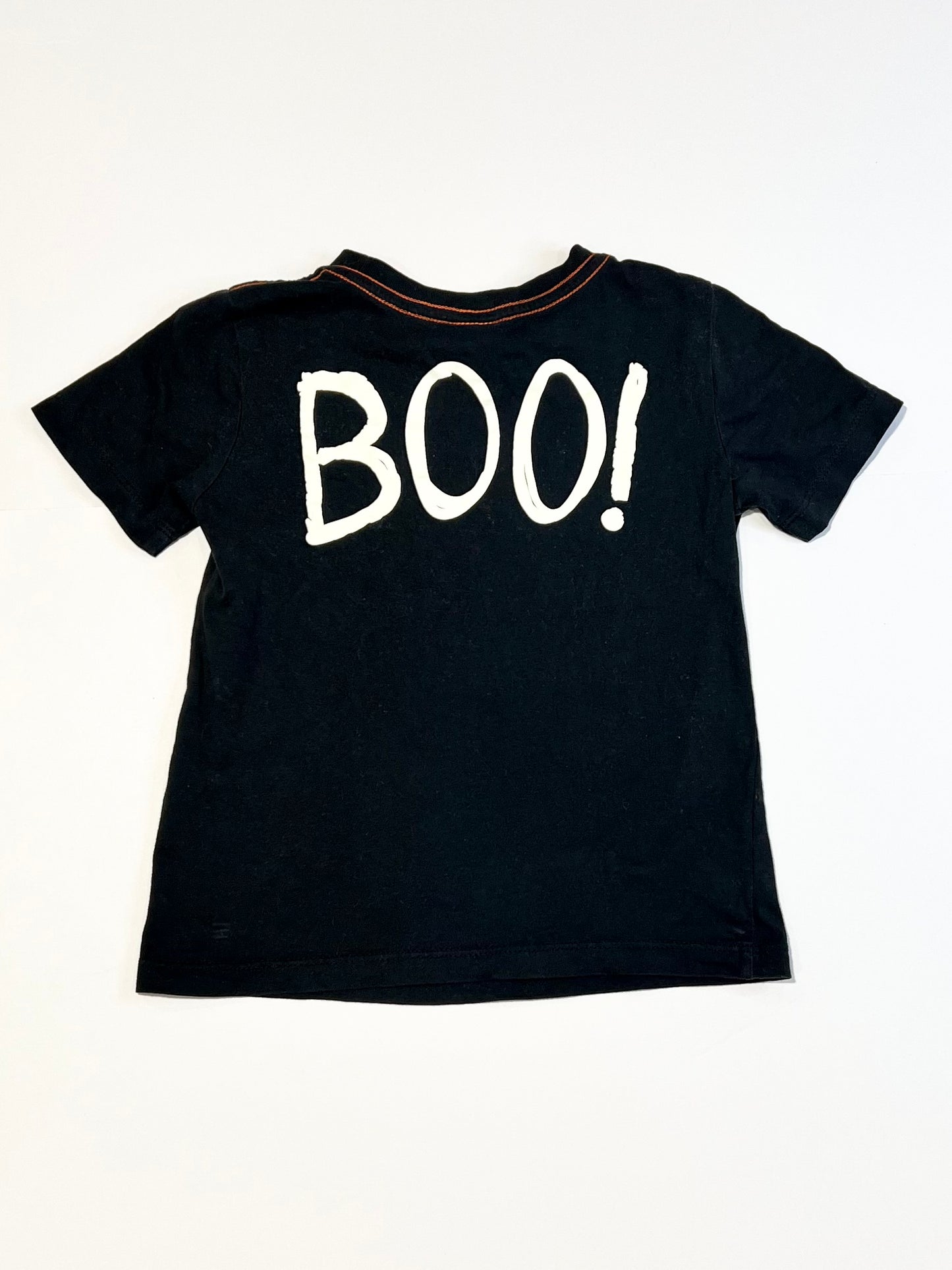Glow-in-the-dark skeleton tee - Size 4