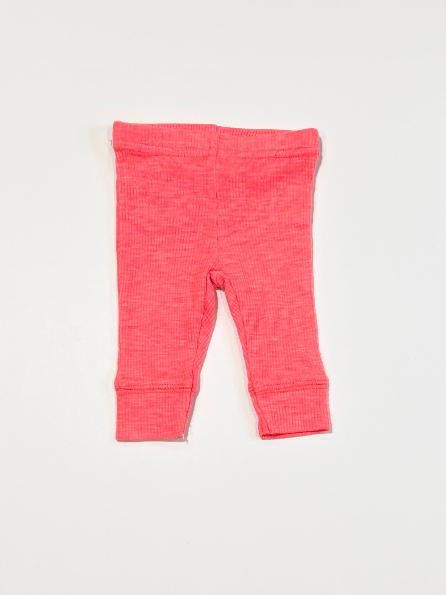 Fluro ribbed leggings - Size 0000