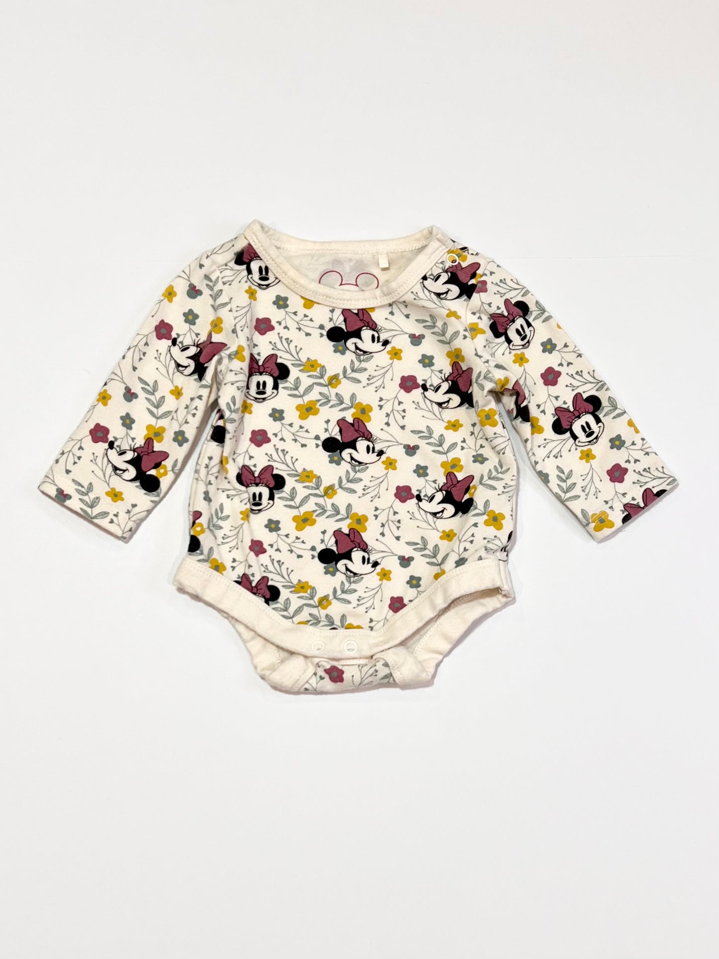 Minnie Mouse bodysuit - Size 0000