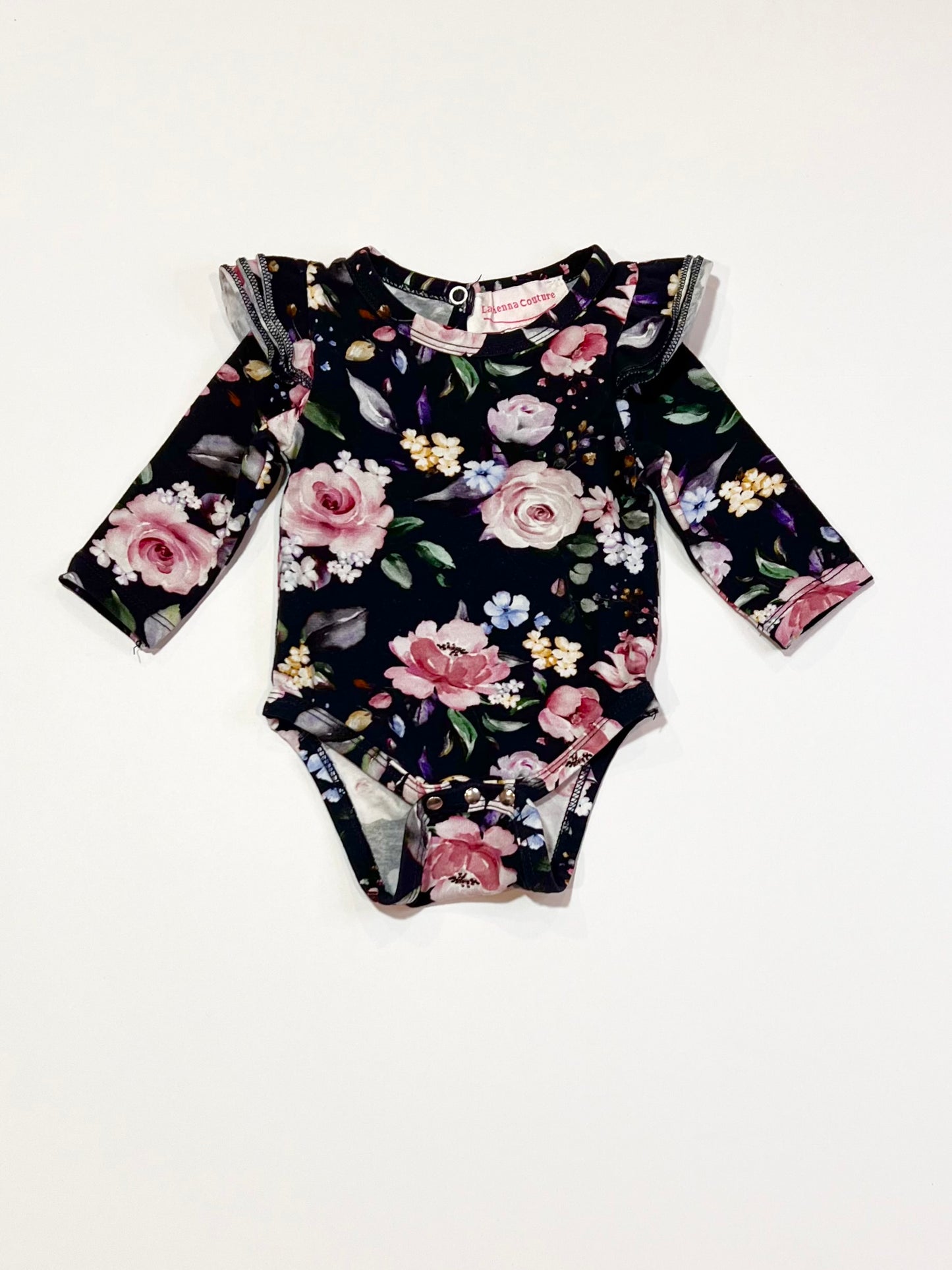 Navy floral set - Size 0000