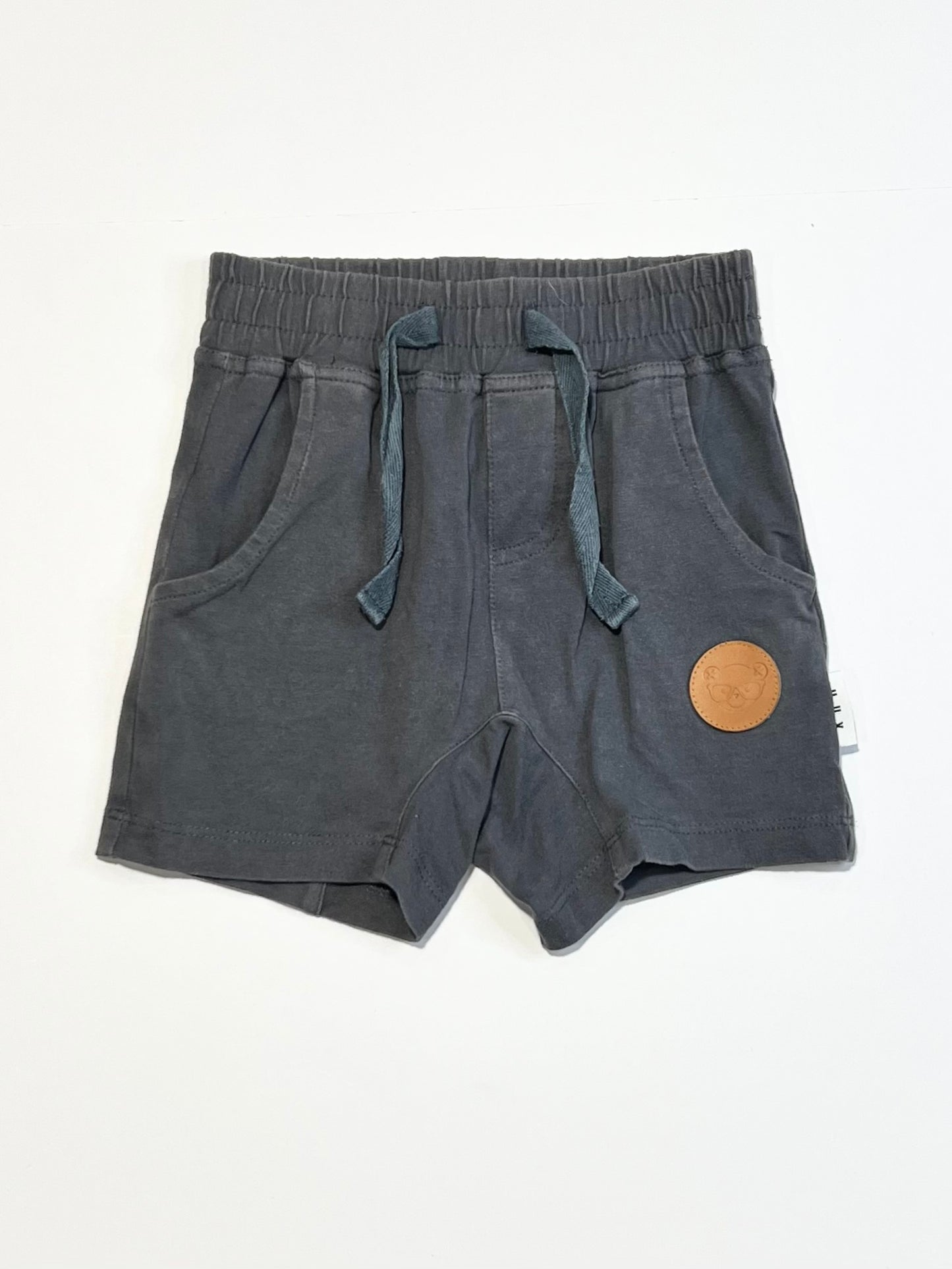 Grey jersey shorts - Size 00