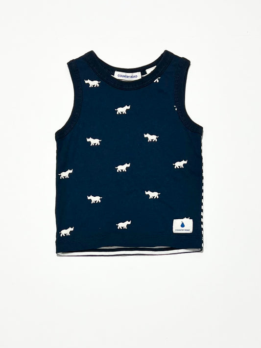 Navy rhino tank - Size 00