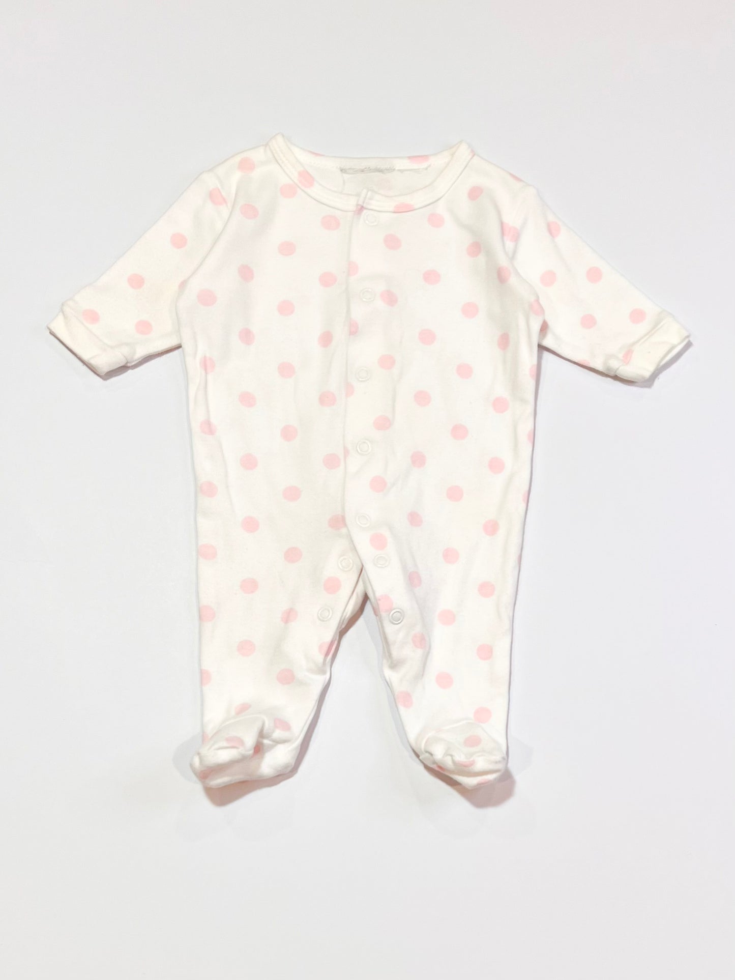 Pink spot onesie - Size 0000