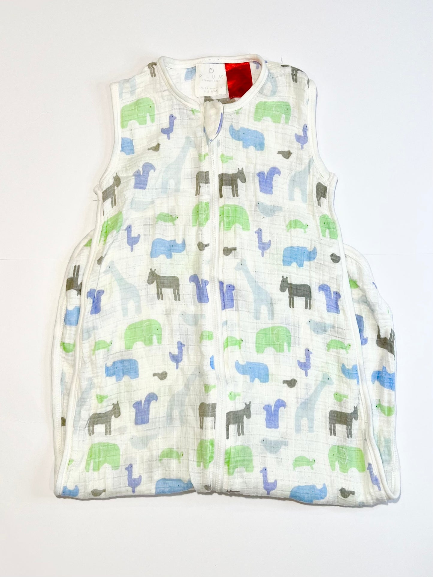 0.5 tog muslin sleeping bag - Size 12-24 months