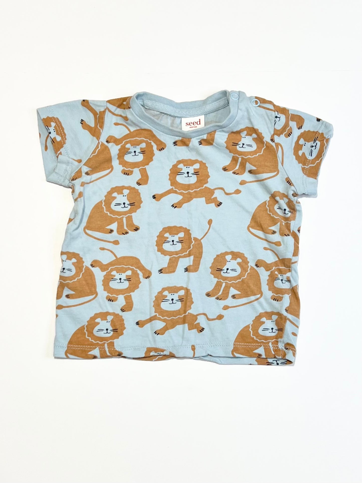 Blue lion tee - Size 00