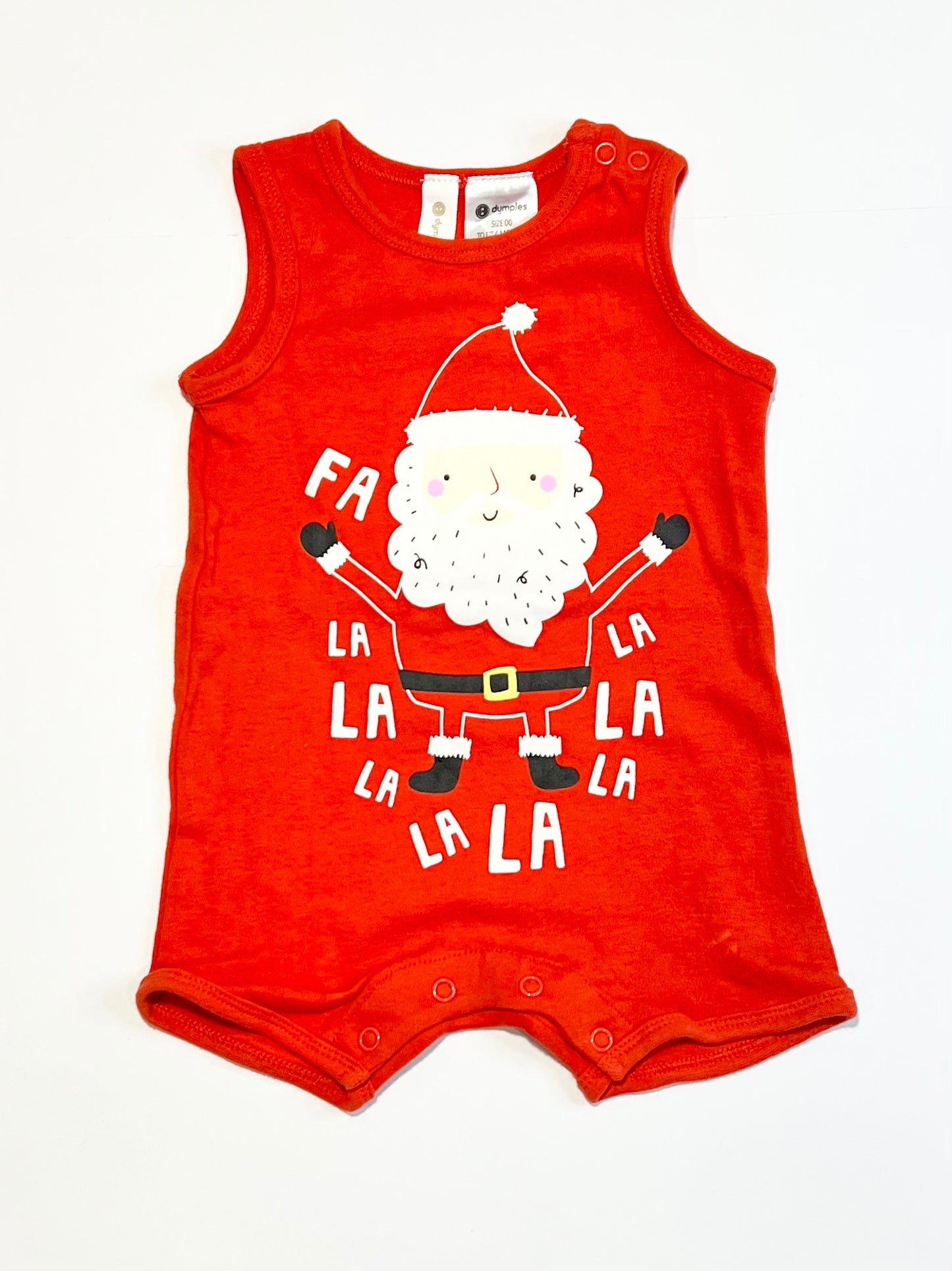 Christmas romper - Size 00