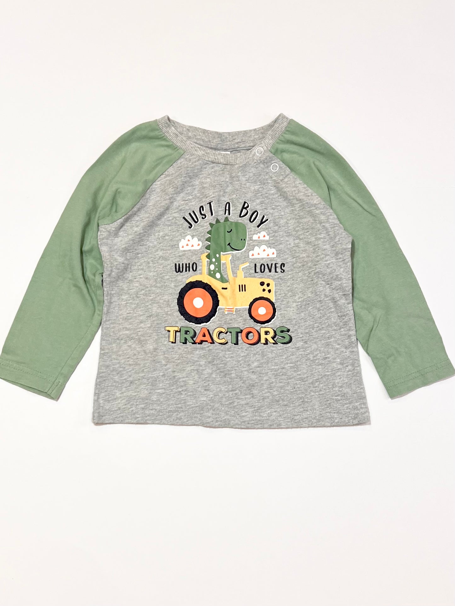 Dino tractor top - Size 2