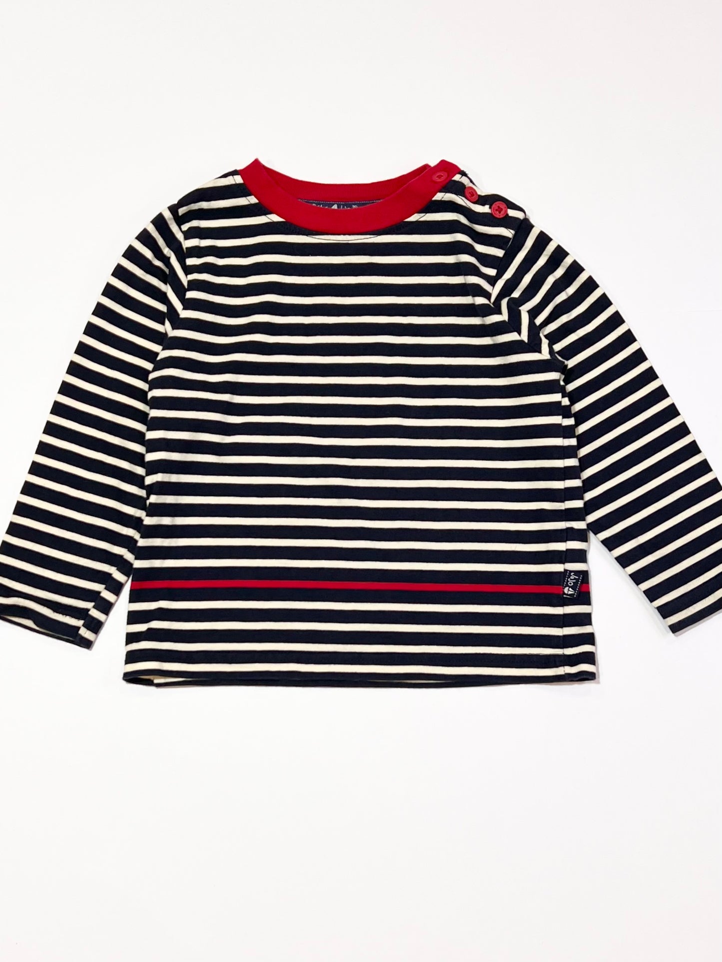 Striped top - Size 2-3