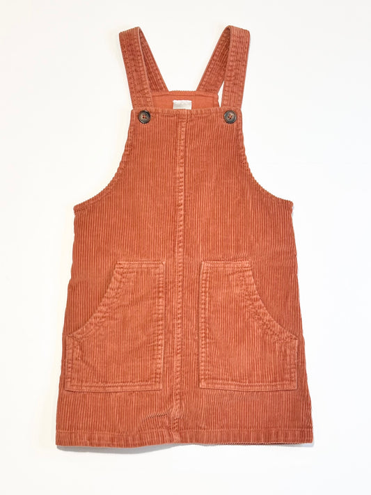 Corduroy pinafore - Size 5