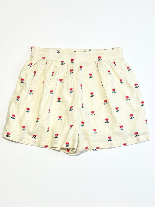 Woven floral shorts - Size 5-6