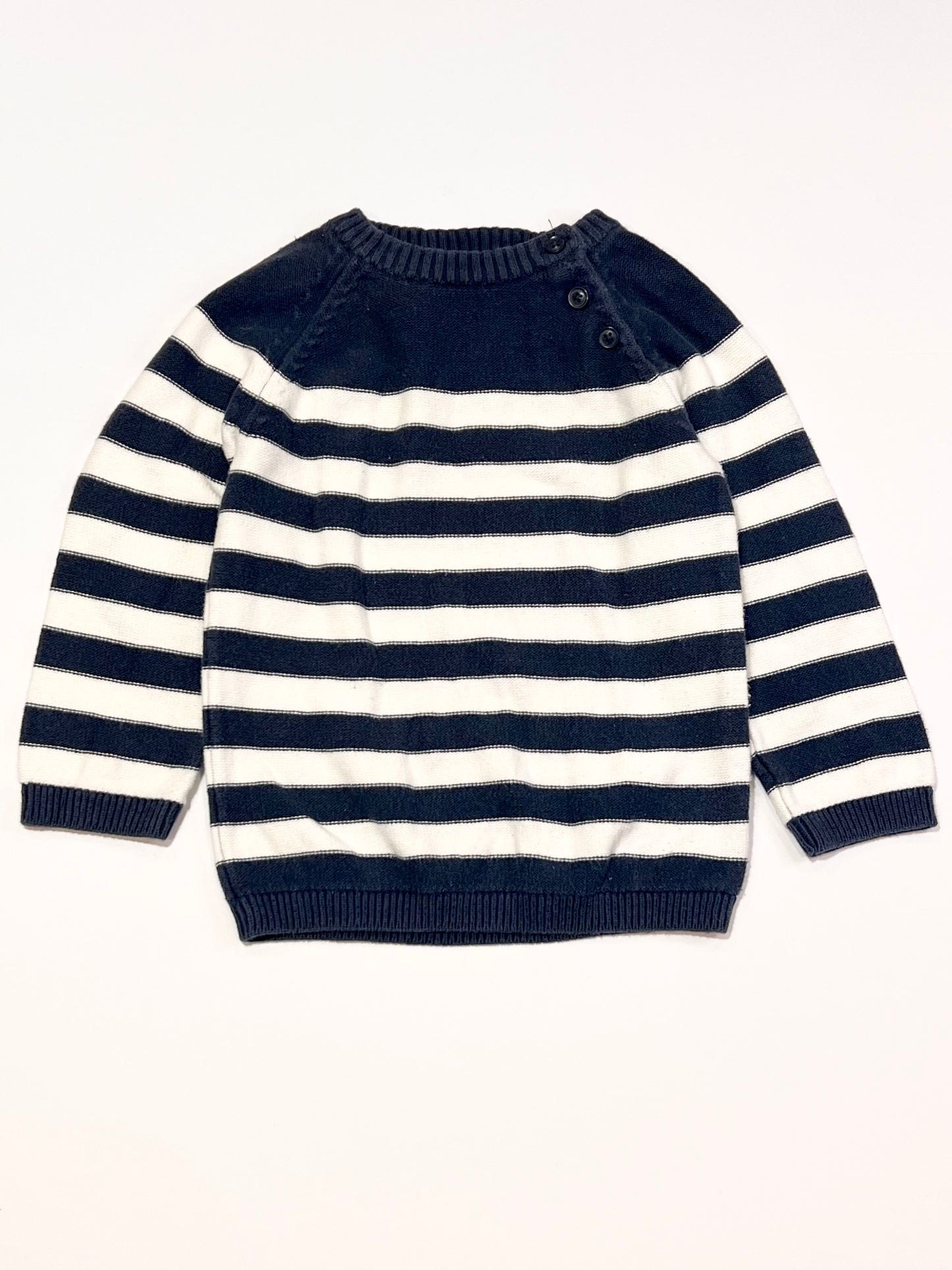Striped knit jumper - Size 2