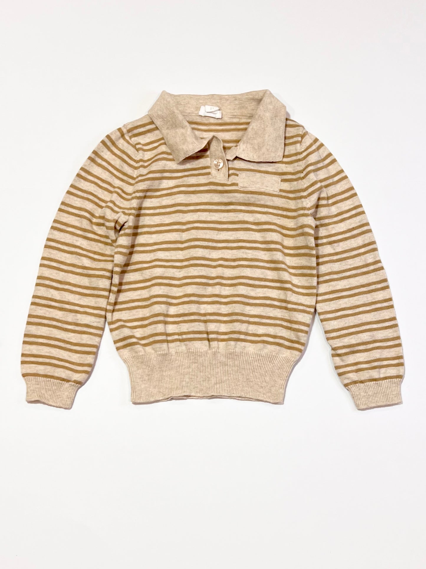 Striped knit jumper - Size 2
