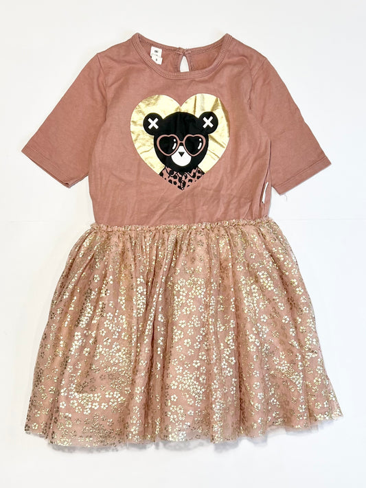 Dusty pink tutu dress - Size 5