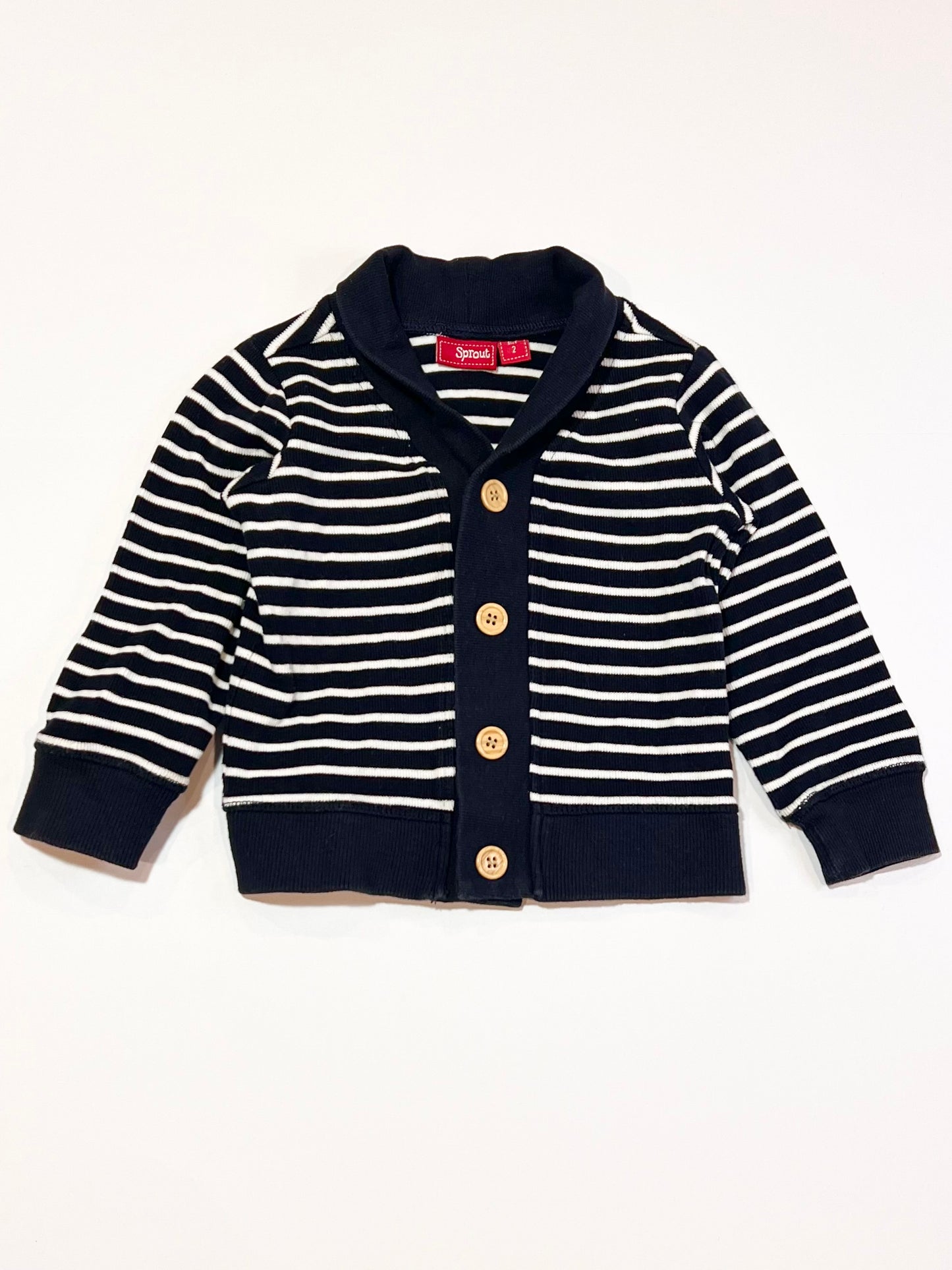 Striped knit jakcet - Size 2