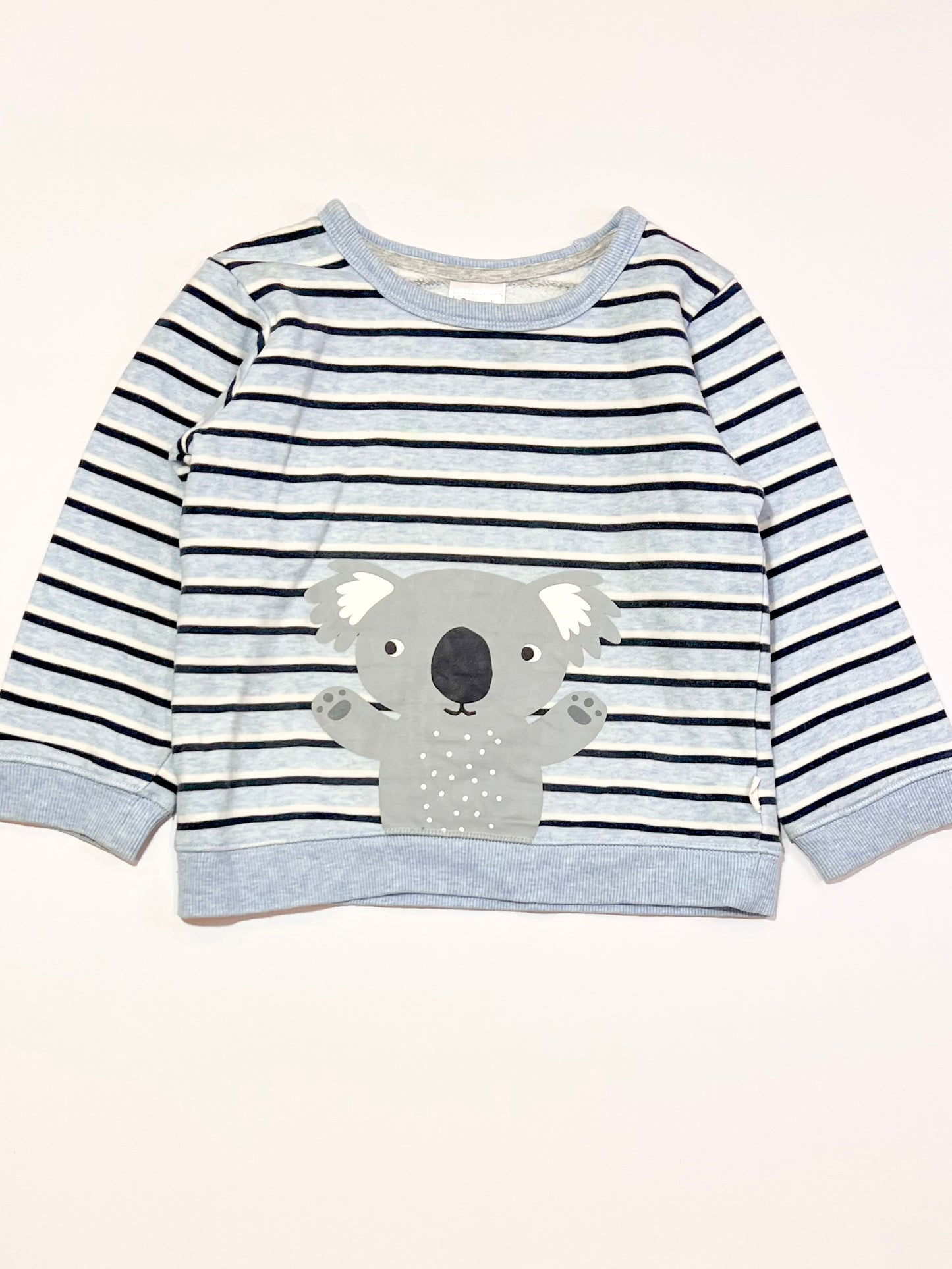 Striped koala sweater - Size 2