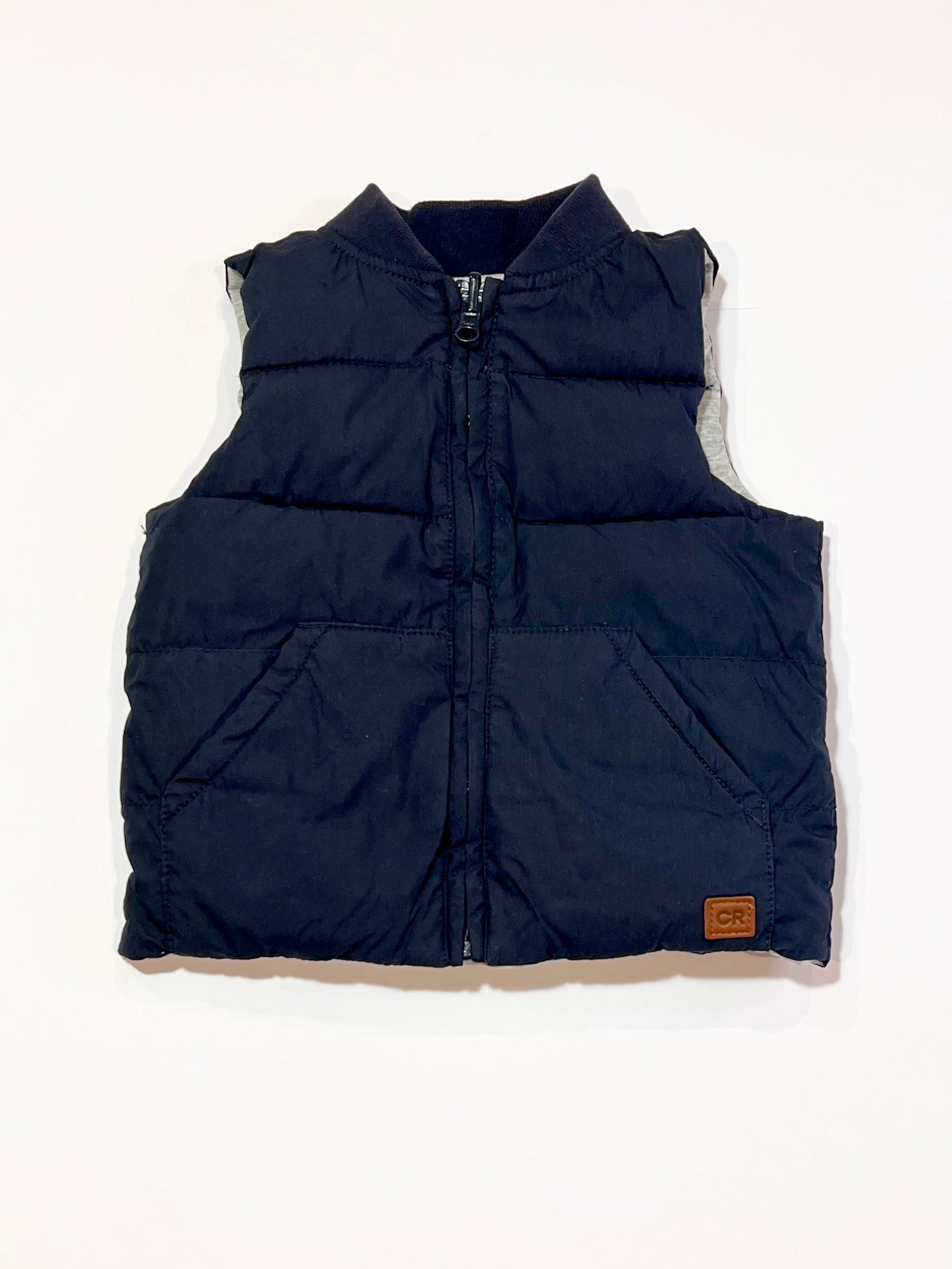 Navy puffer vest - Size 2