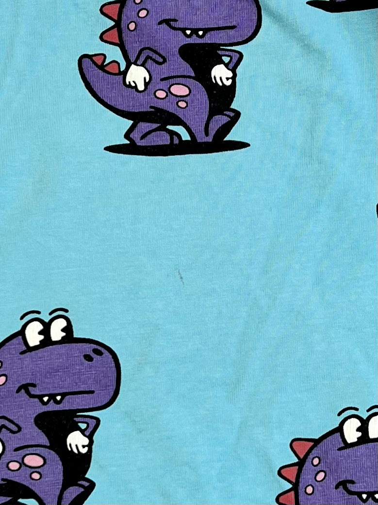 Purple dinos tee - Size 3-4