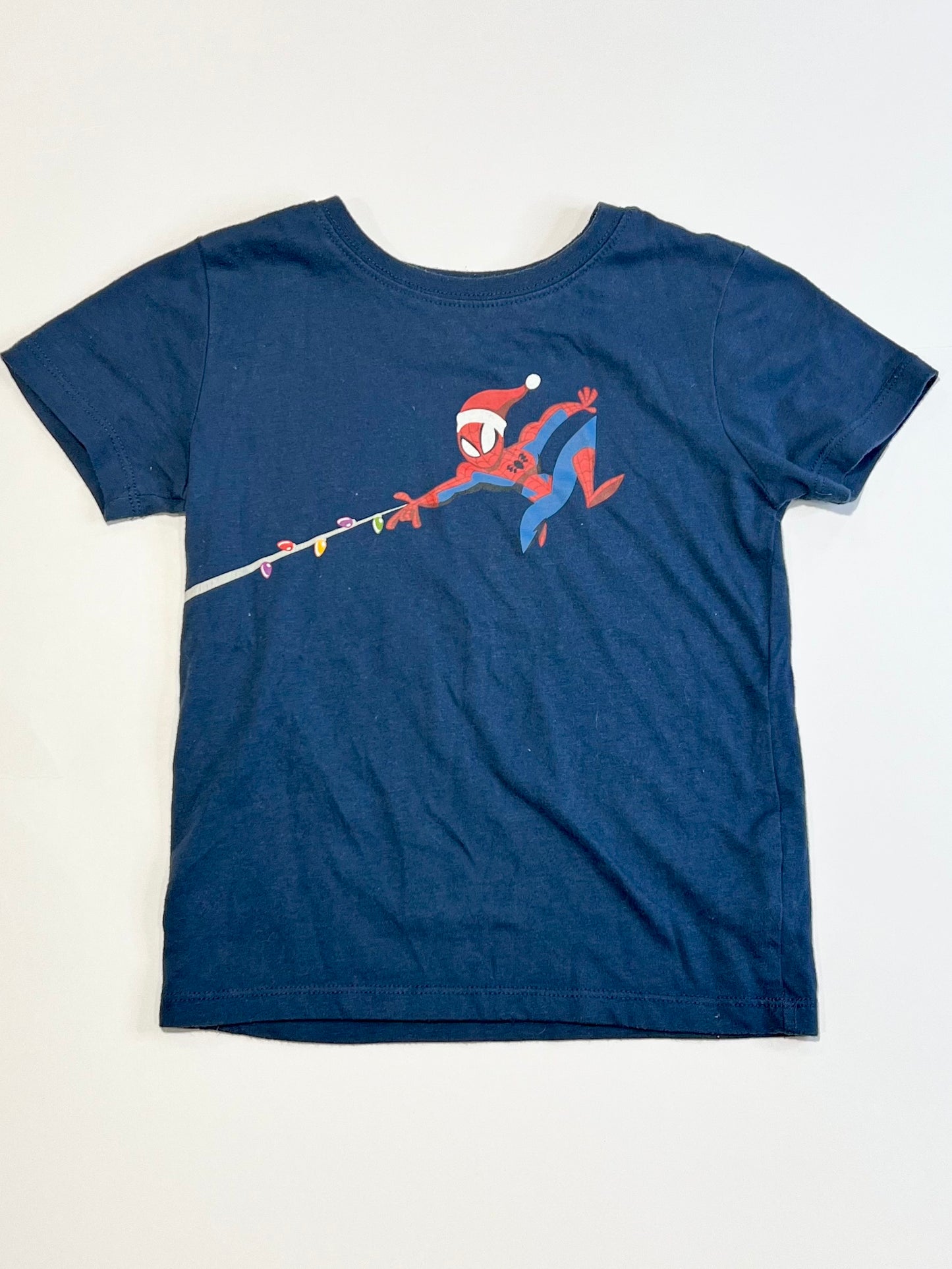 Christmas Spider Man tee - Size 4