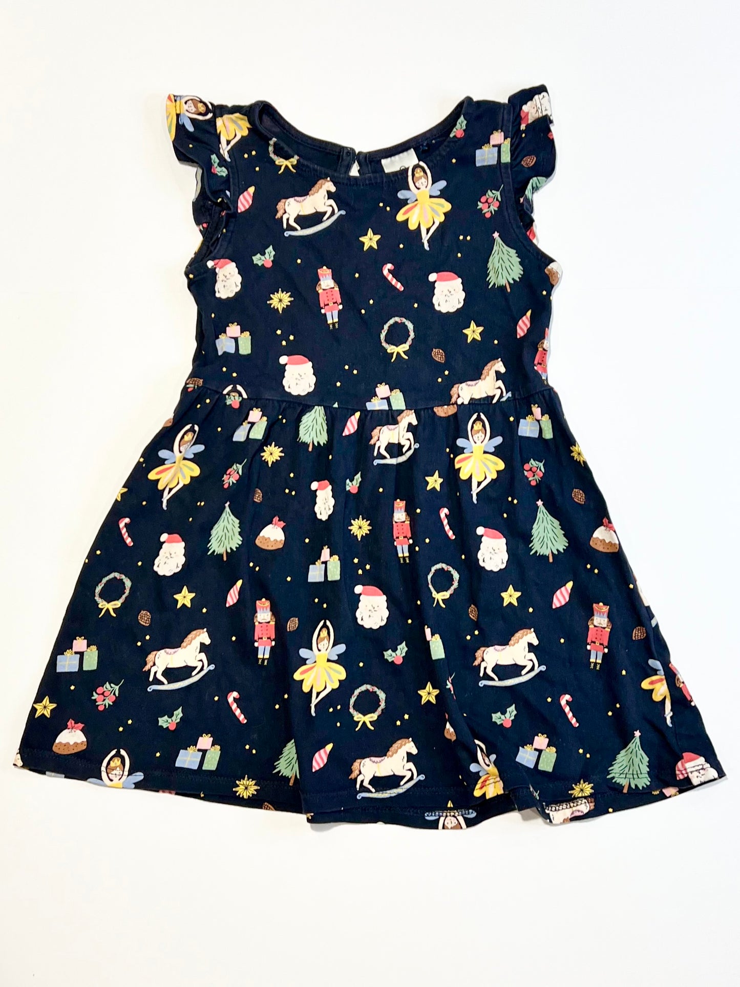 Jersey Christmas dress - Size 4