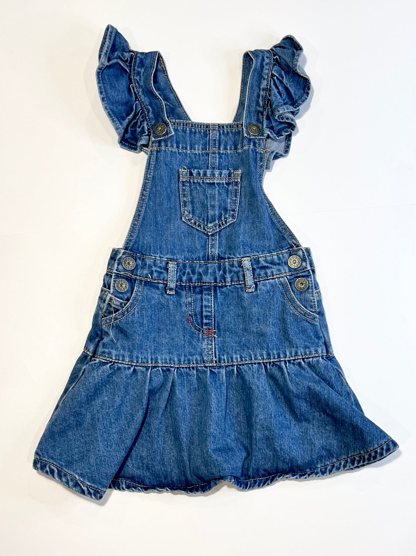 Denim pinafore - Size 4
