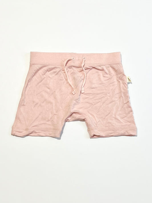 Pink bamboo shorts - Size 00