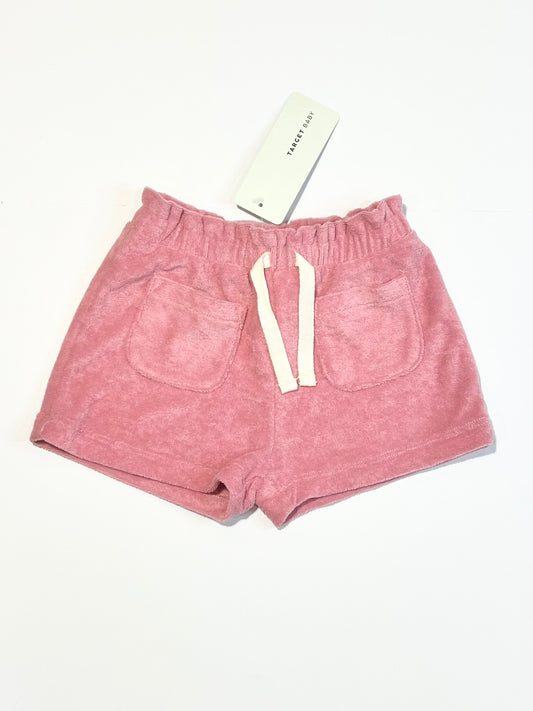 Terry shorts brand new - Size 00