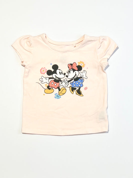 Mickey and Minnie tee - Size 00