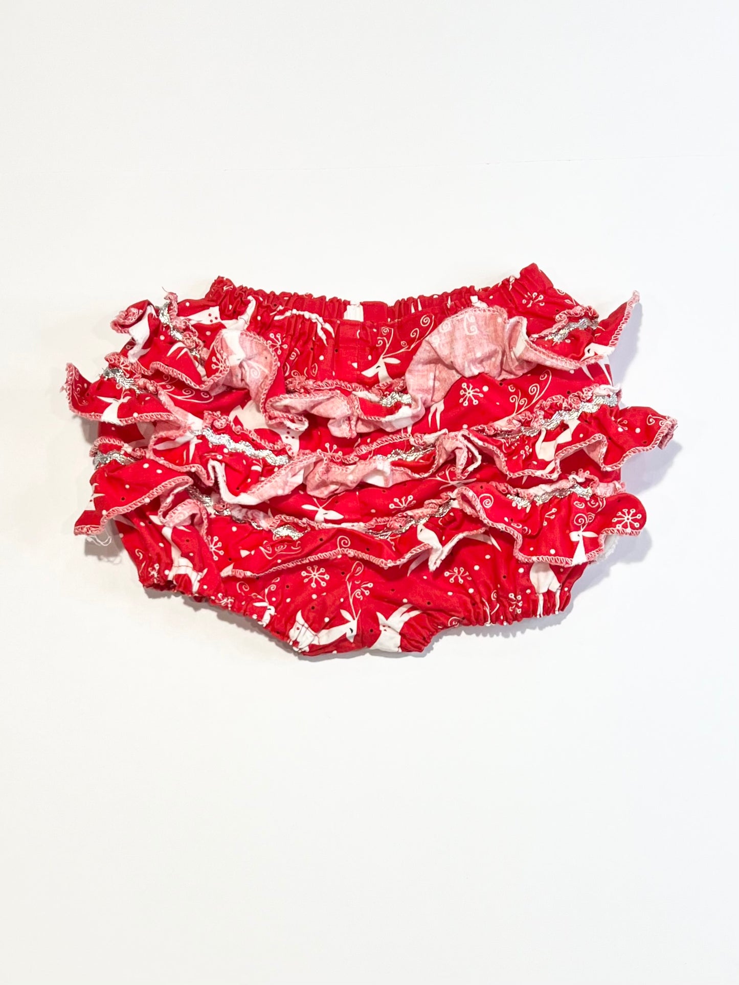 Christmas reindeer bloomers - Size 1