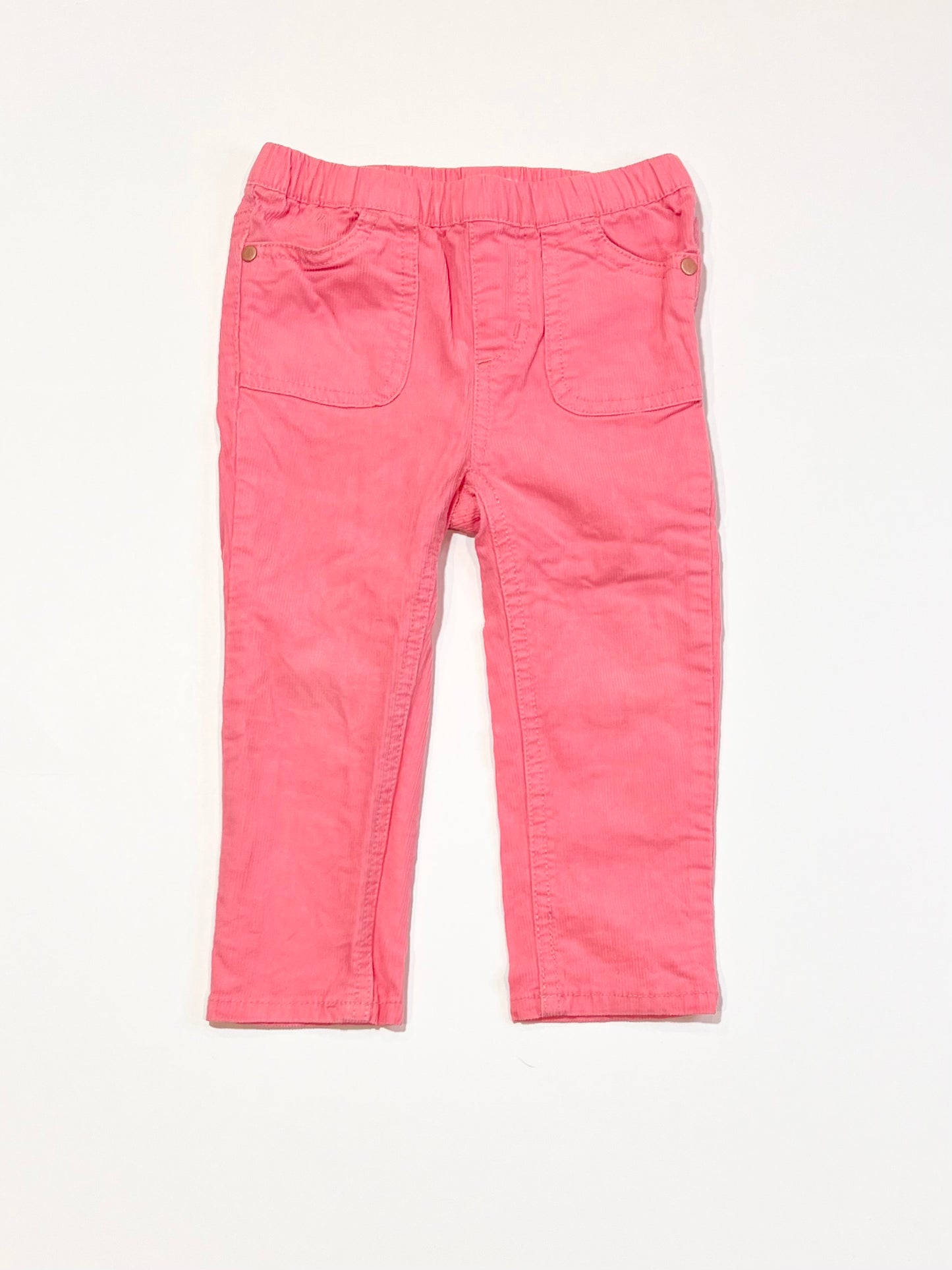 Pink corduroy pants - Size 2