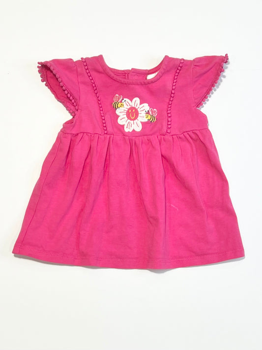 Jersey embroidered top - Size 00