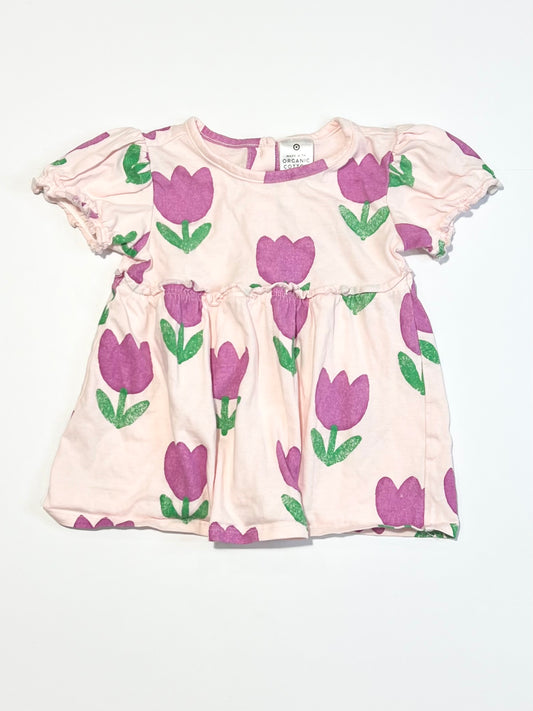 Floral jersey dress - Size 00