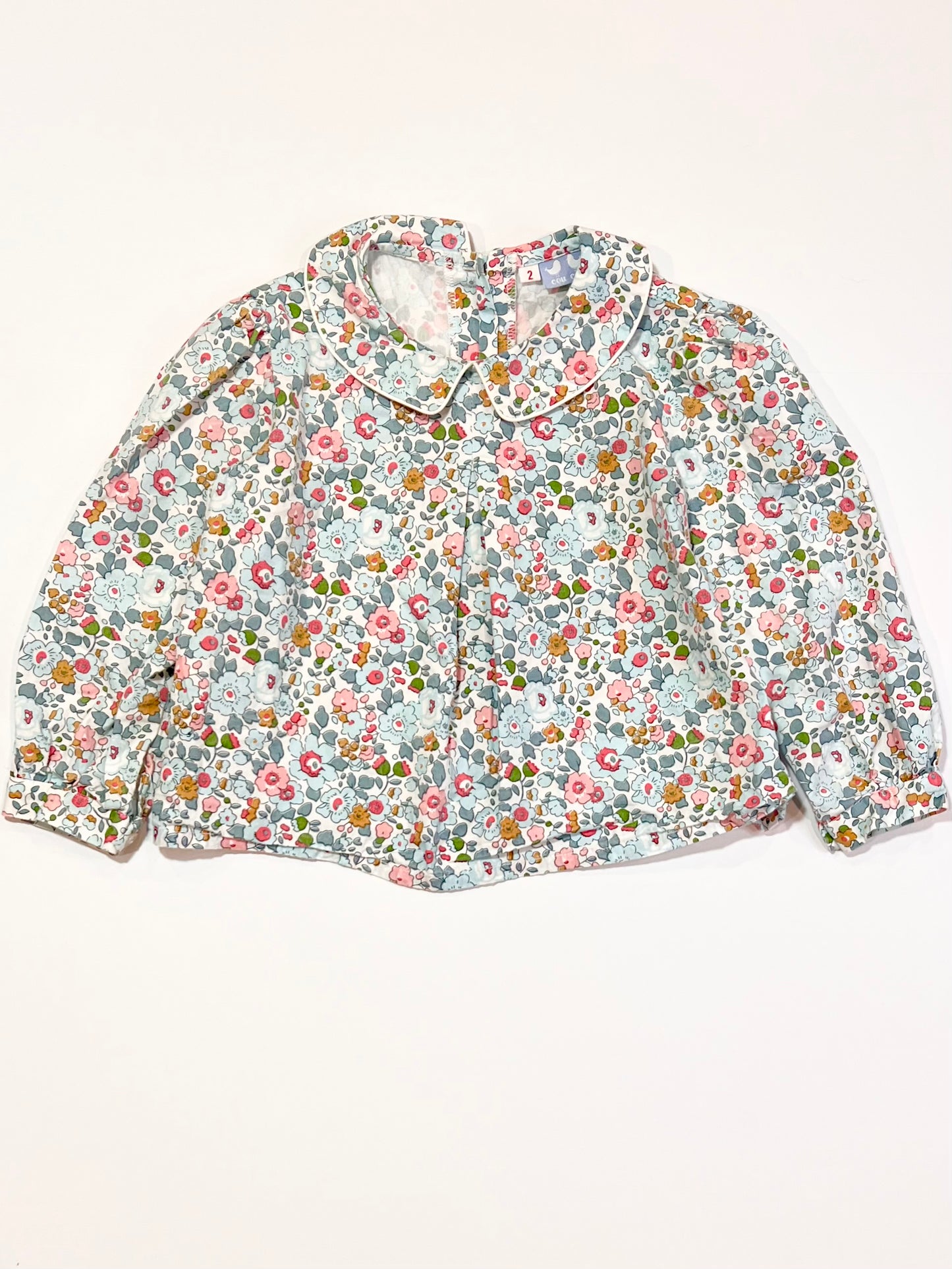 Liberty print cotton blouse - Size 2