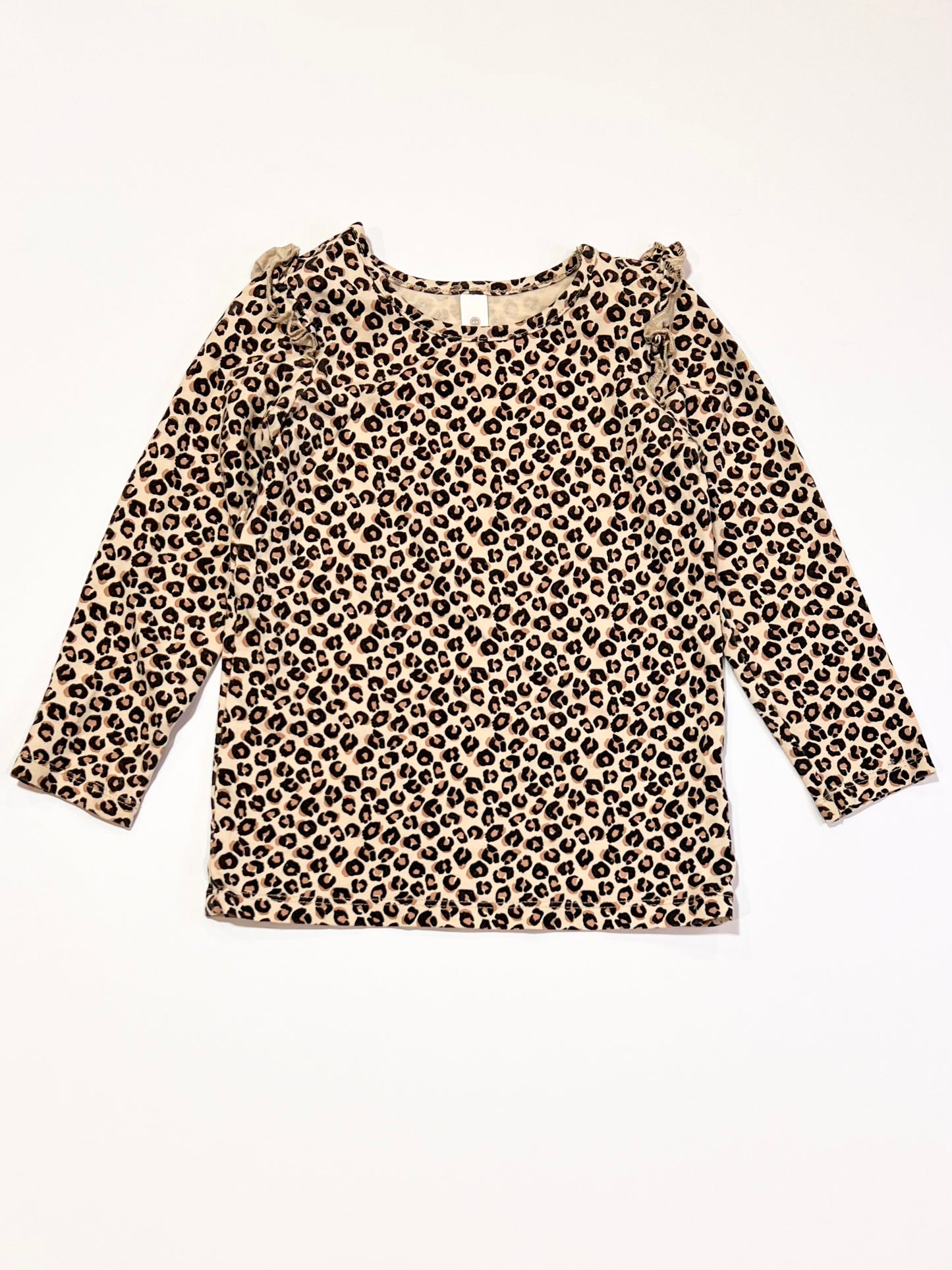 Animal print top - Size 2