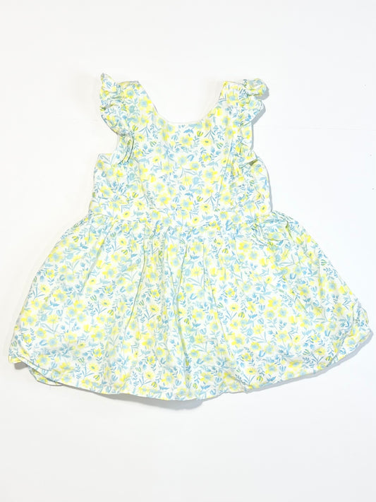 Floral ruffle dress - Size 00