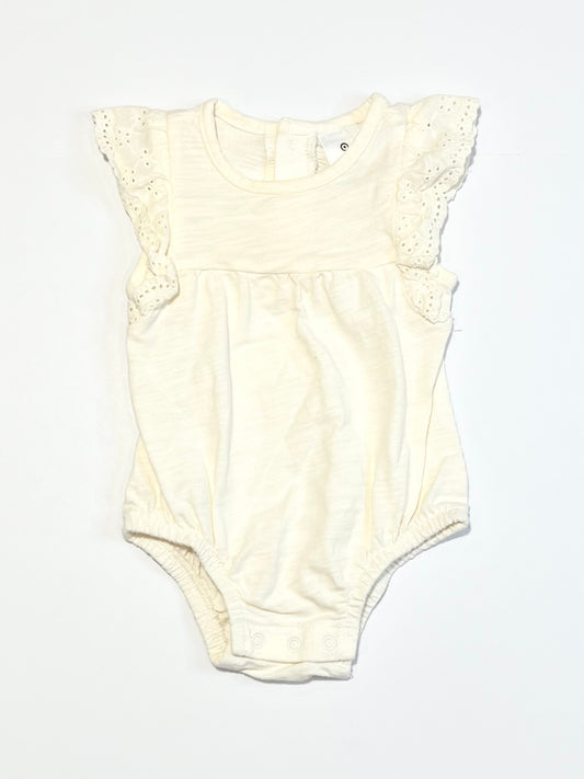 Broderie bodysuit - Size 00