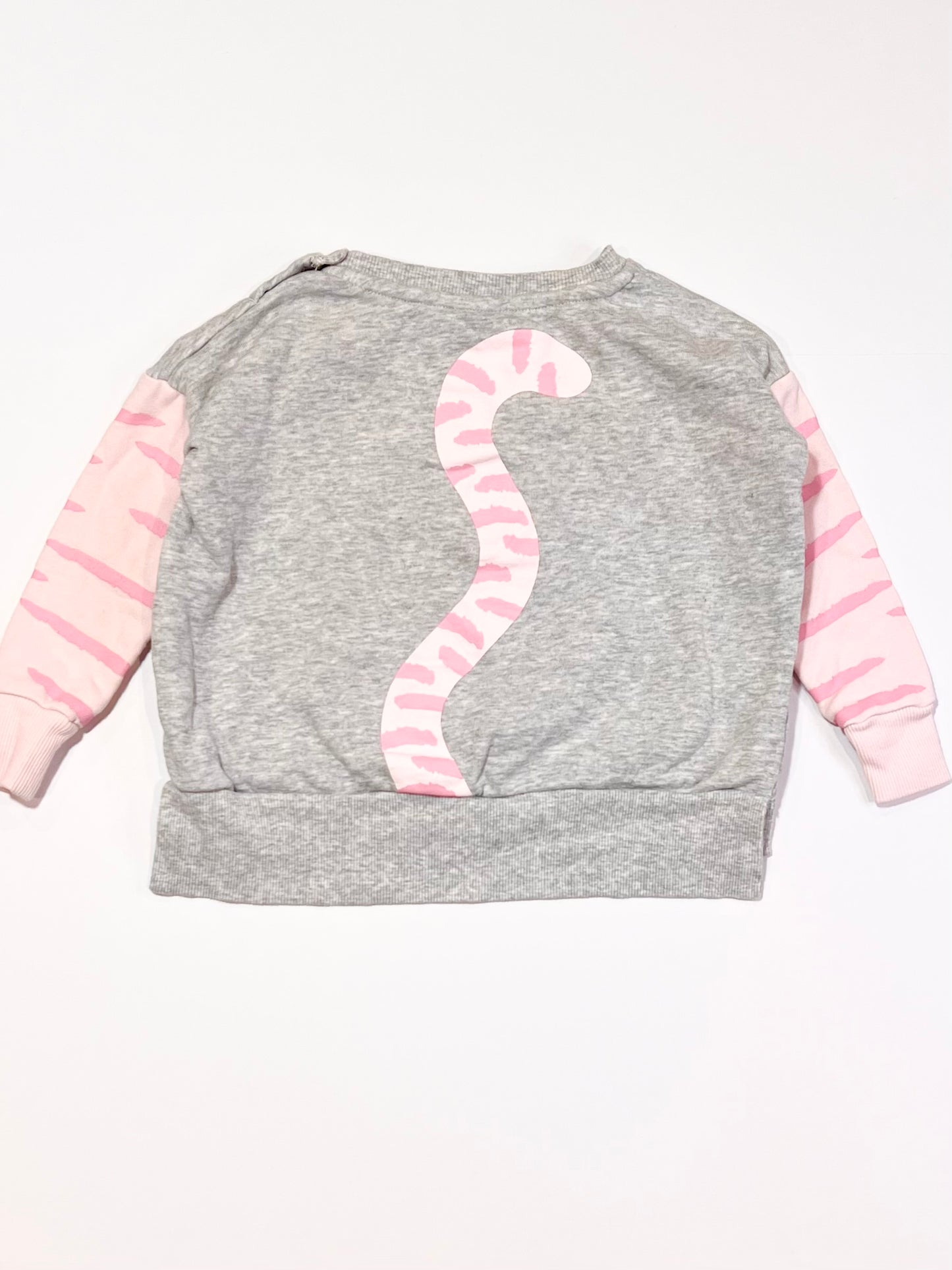 Pink cat sweater - Size 2