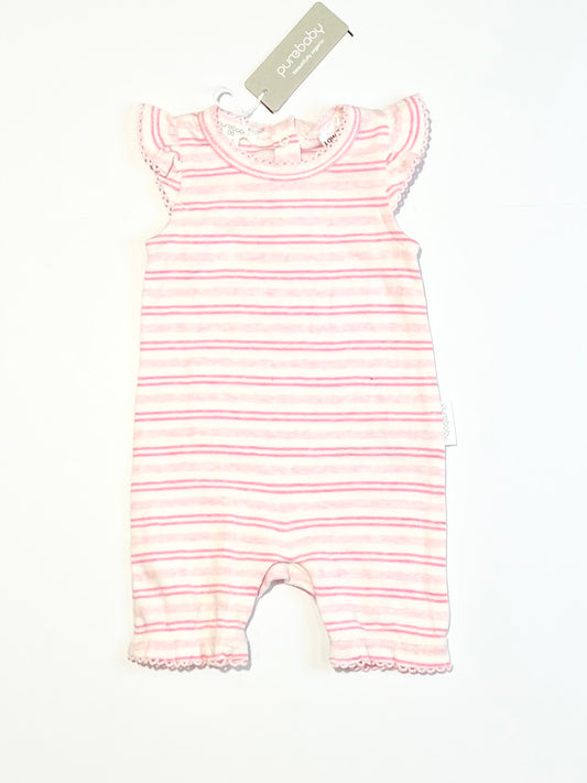 Ribbed romper brand new - Size 00