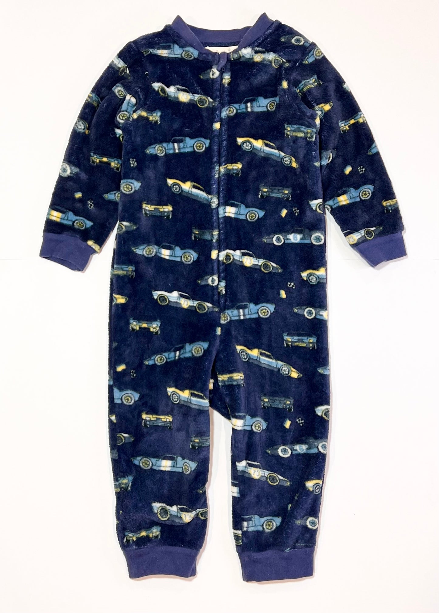 Fleece cars onesie - Size 3