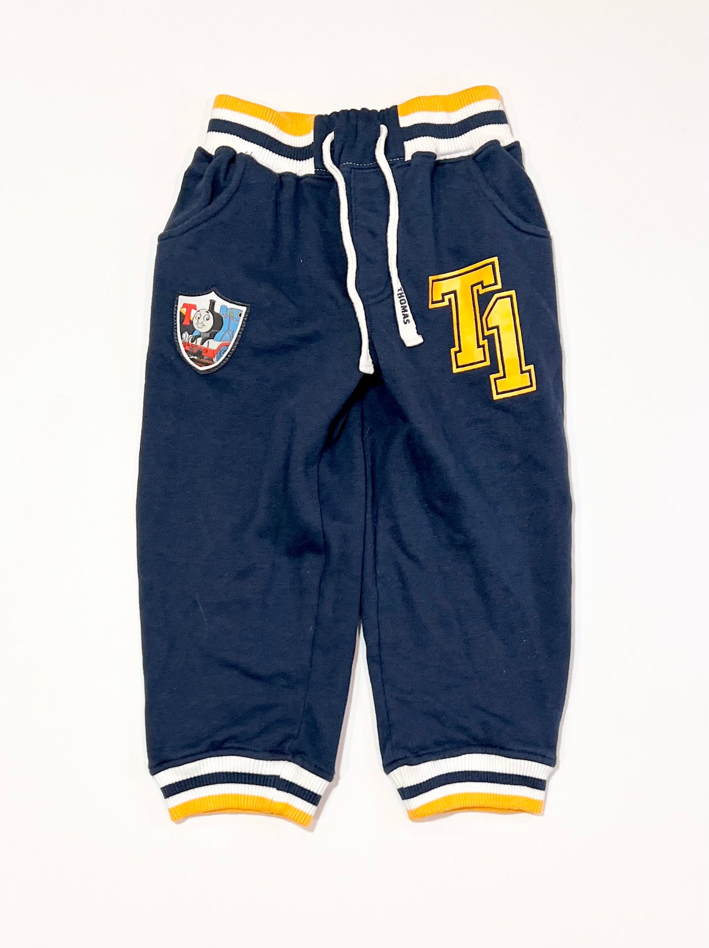 Navy Thomas trackies - Size 3