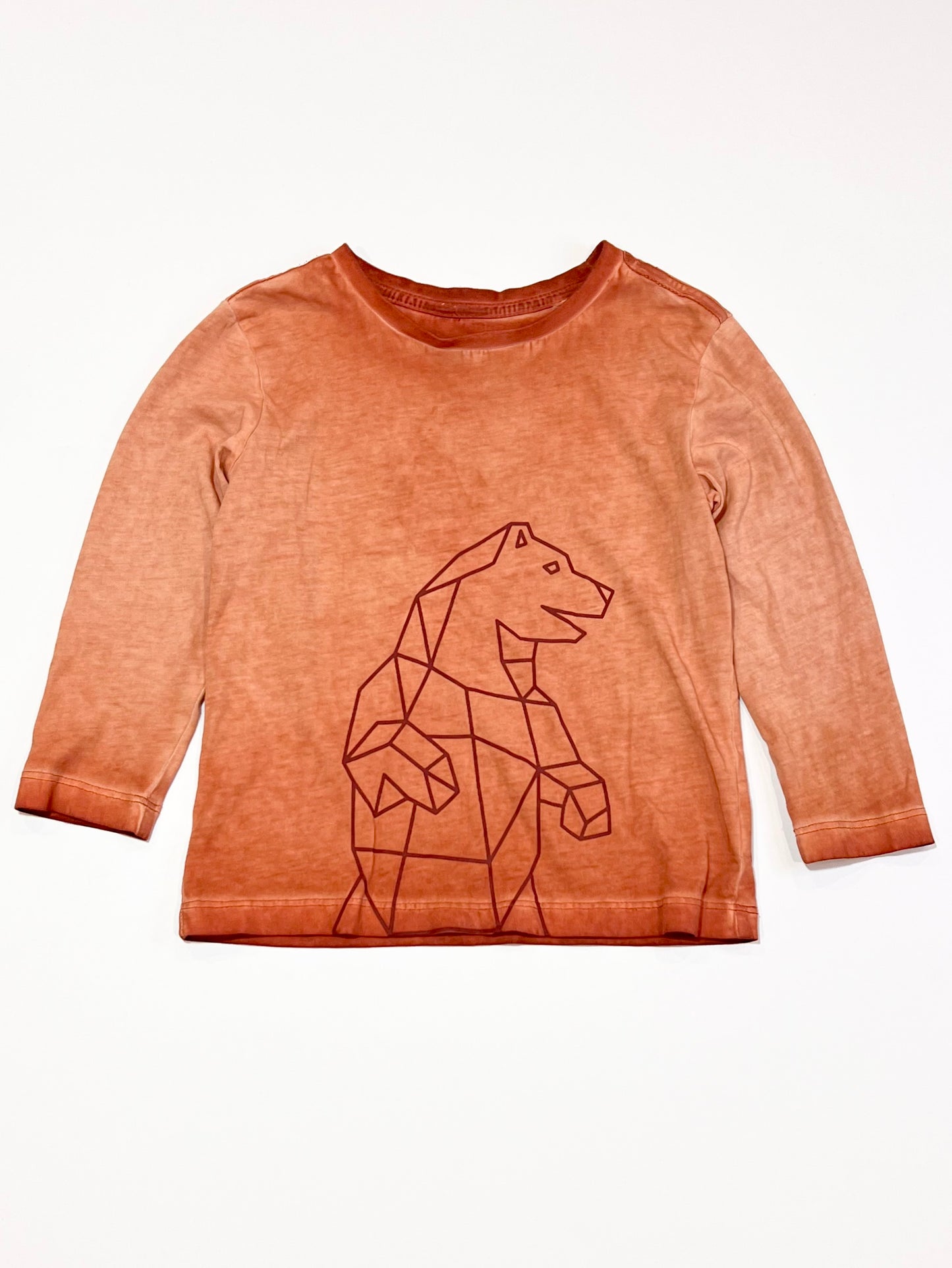 Brown bear top - Size 3
