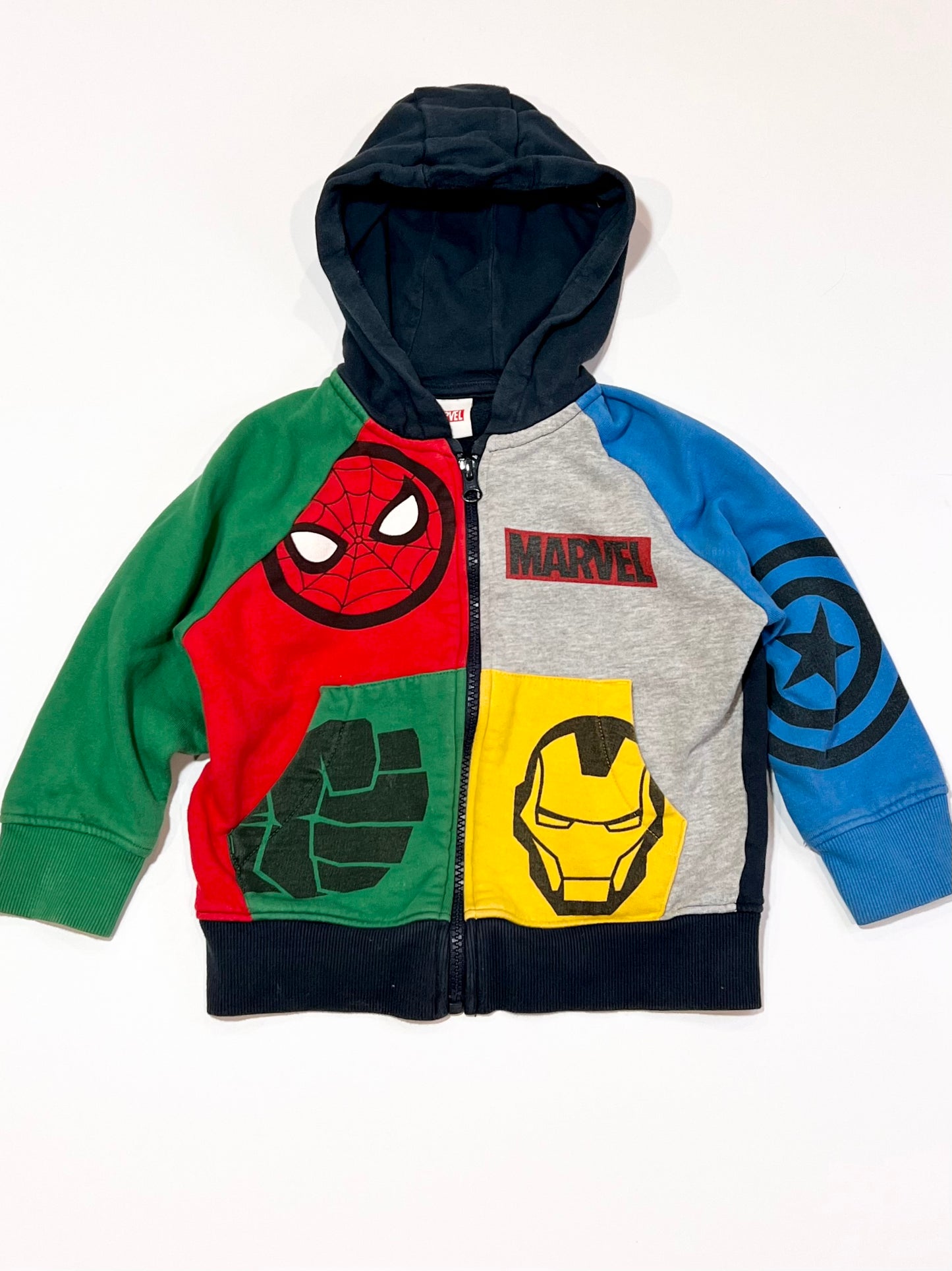 Heroes zip hoodie - Size 3-4