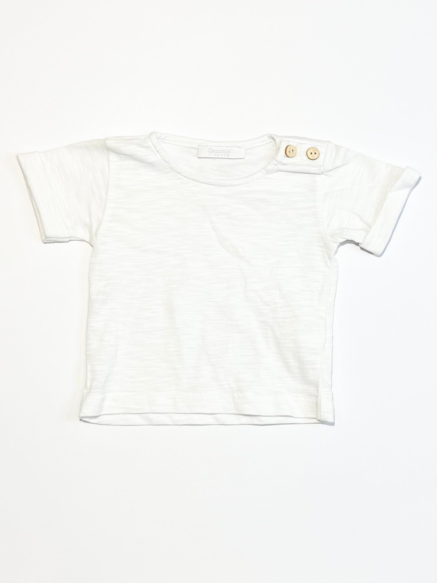 White tee - Size 000