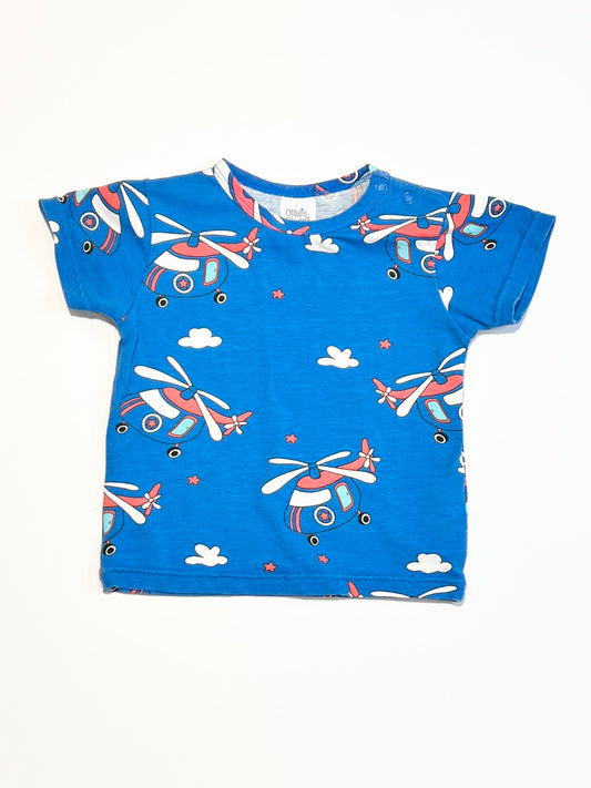 Helicopter tee - Size 000