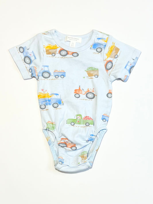 Little tractor bodysuit - Size 000
