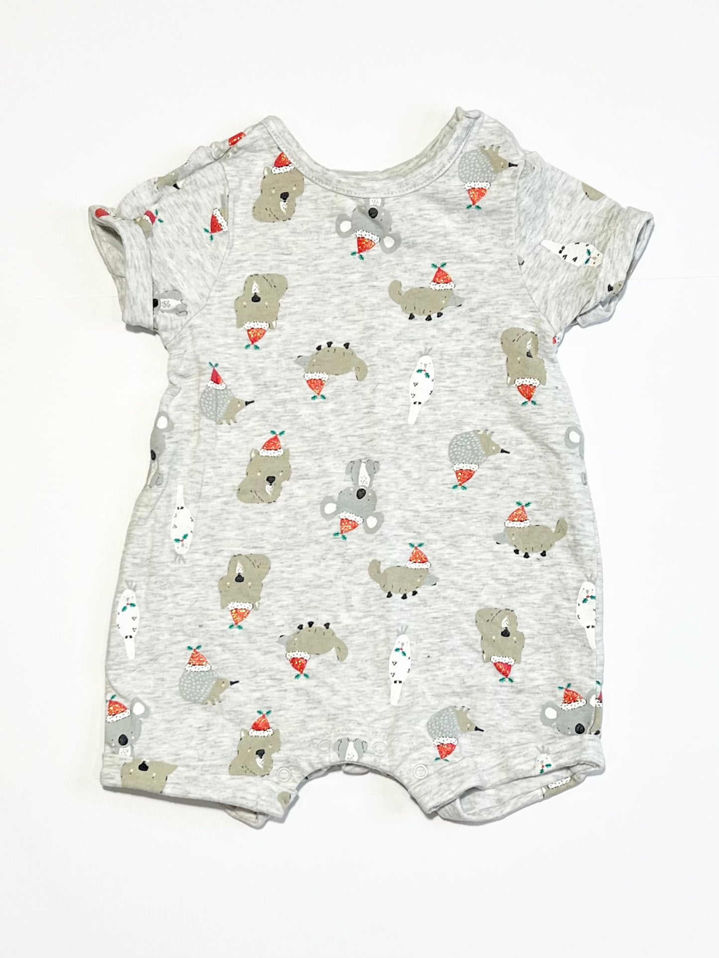 Aussie Christmas romper - Size 000